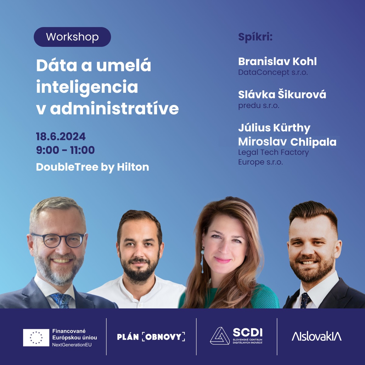 Pozvánka na workshop o umelej inteligencii